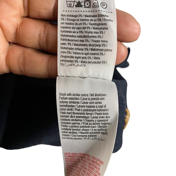 Jack and Jones Men's Navy Long Sleeve Boat Neck Shirt - Picture 7 of 8